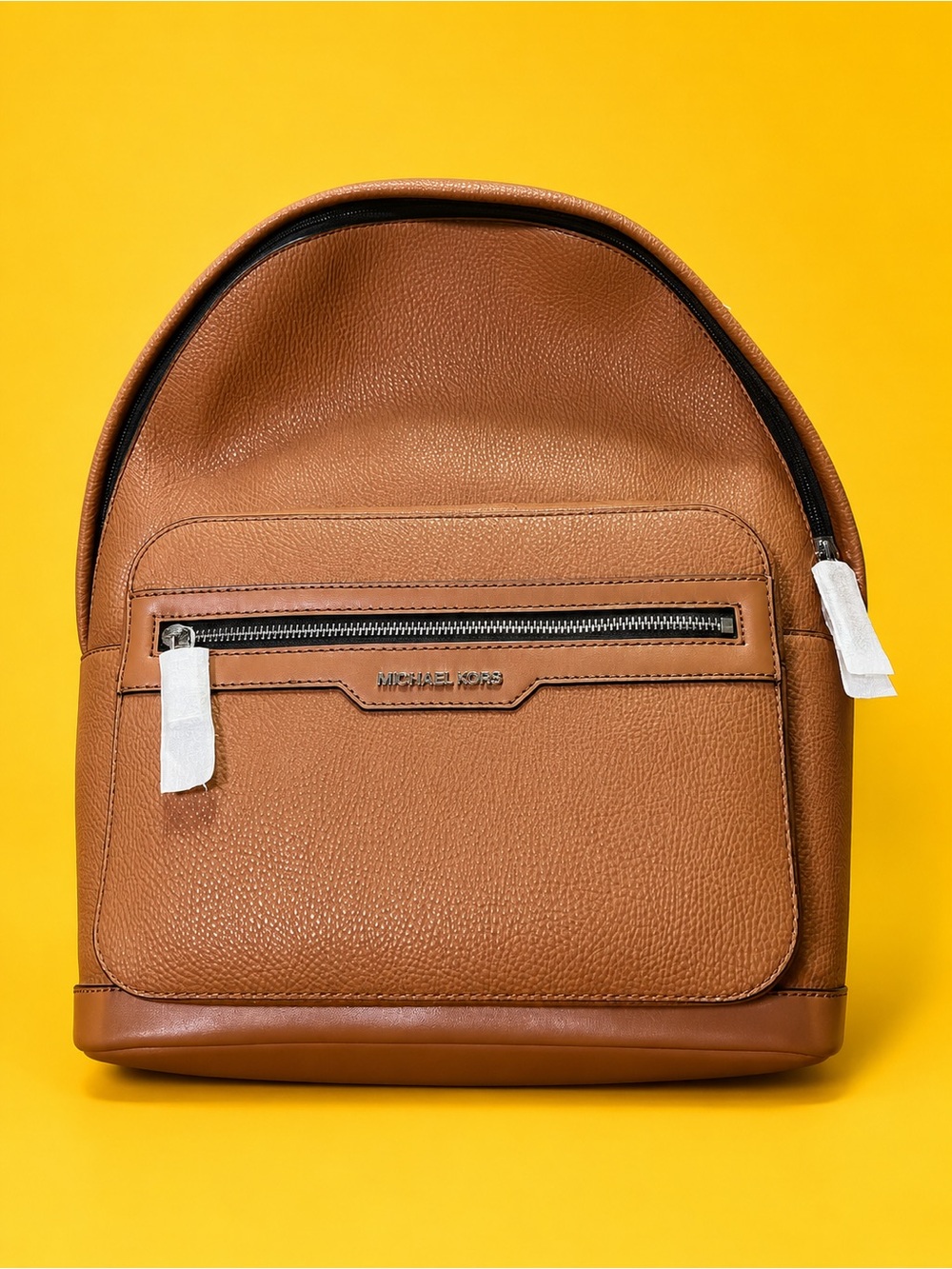 Michael Kors Men’s Malone Leather Logo Backpack